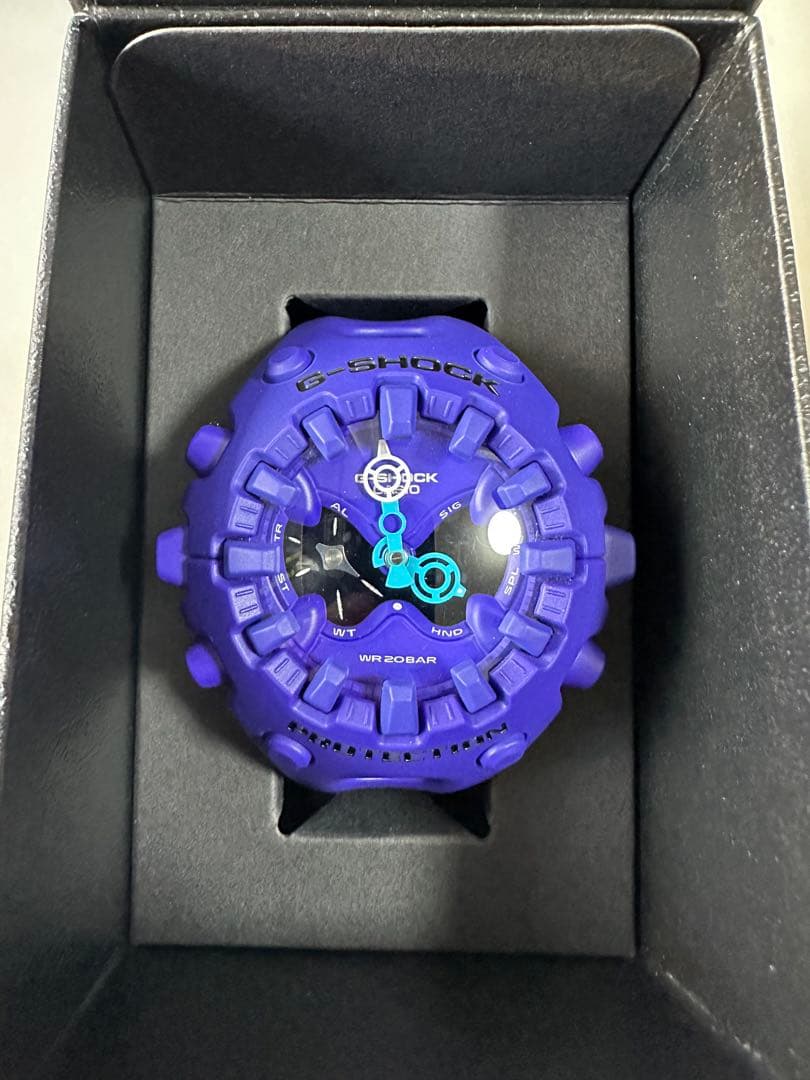 新品に近い G-SHOCK GA-V01-2AJF ムラサキ CASIO