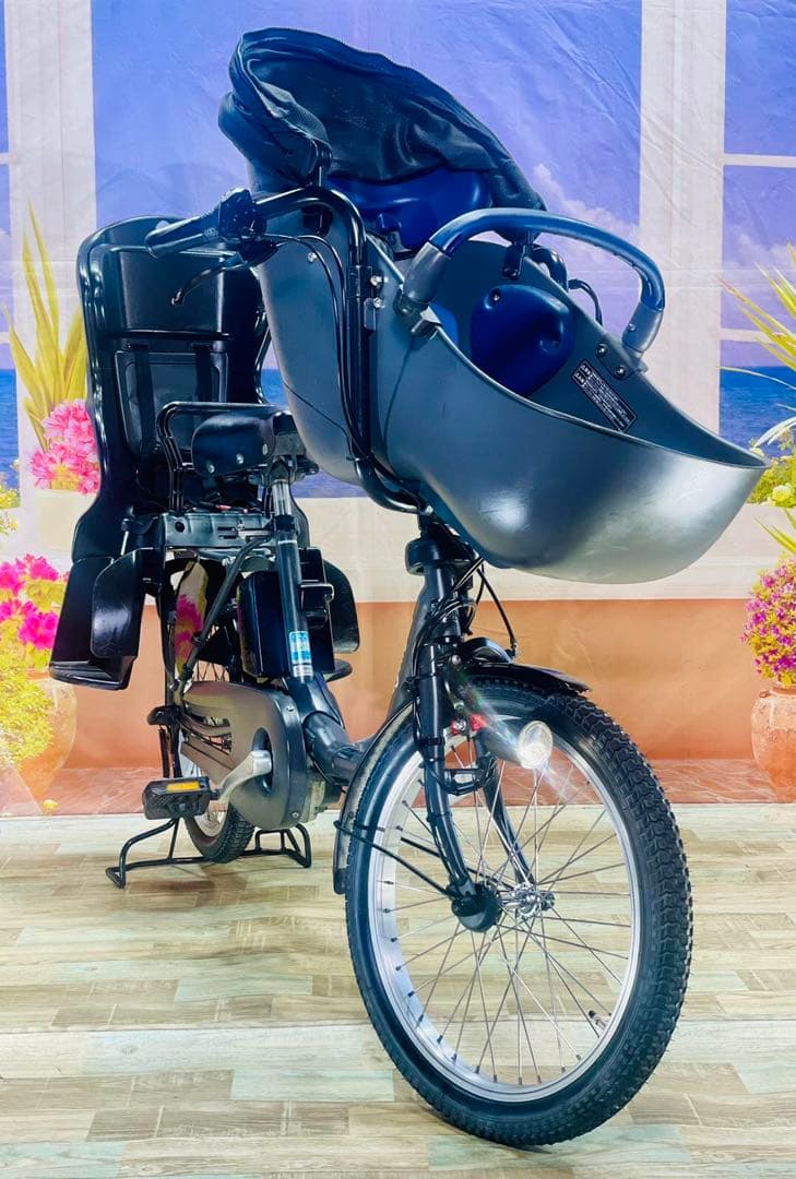 高年式ギュットクルーム2019年モデル⭐️パナソニック子供乗せ電動自転Y3073