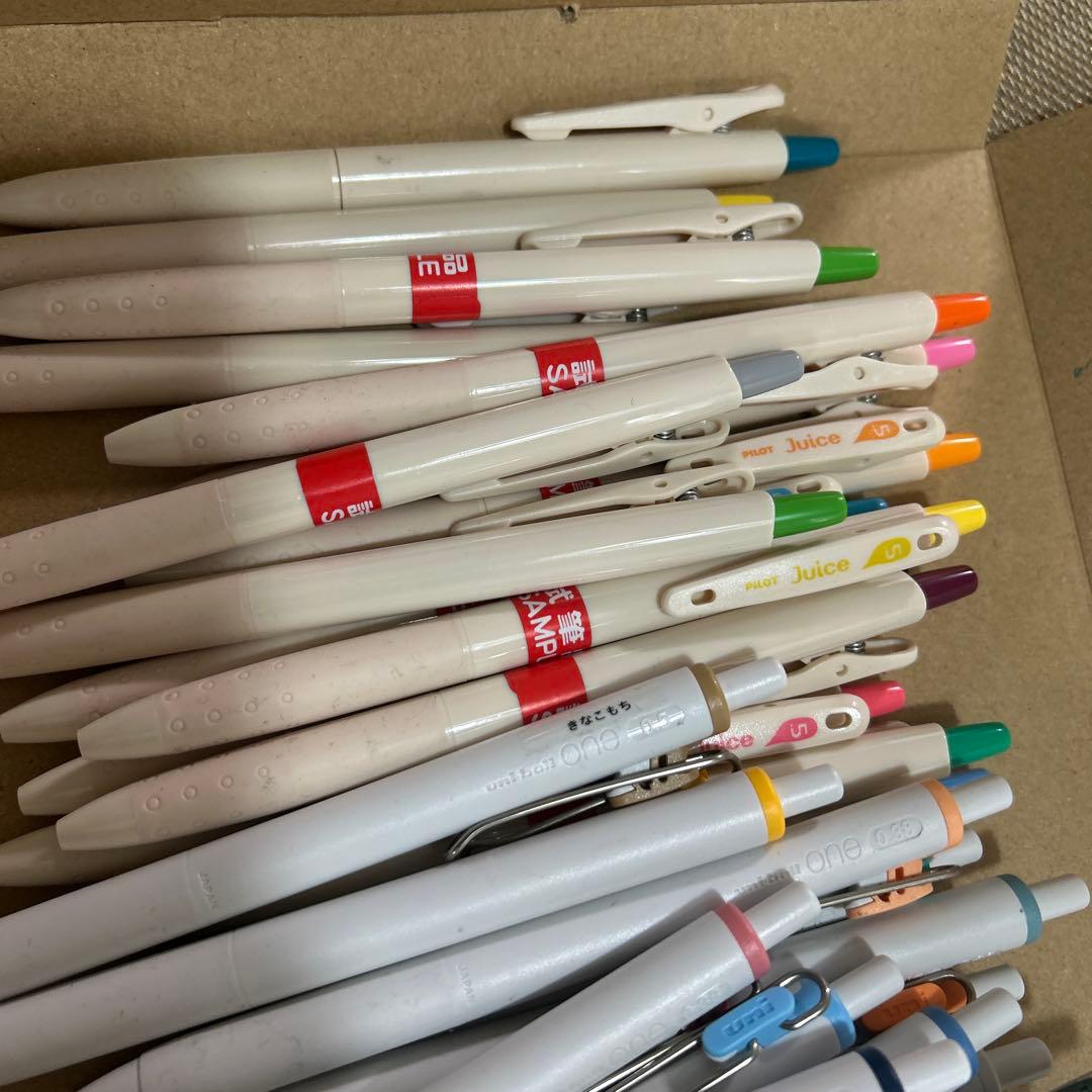 早い者勝ち！ジュースアップ16本 ユニボールワン60本 0.38 0.5混ぜ