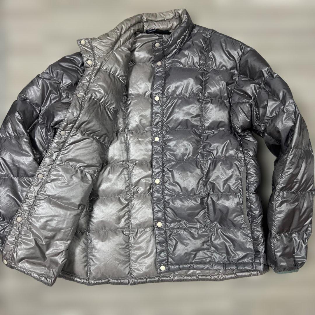 ☆mont-bell U.L.ライトダウンジャケット 廃盤モデル XL グレー☆