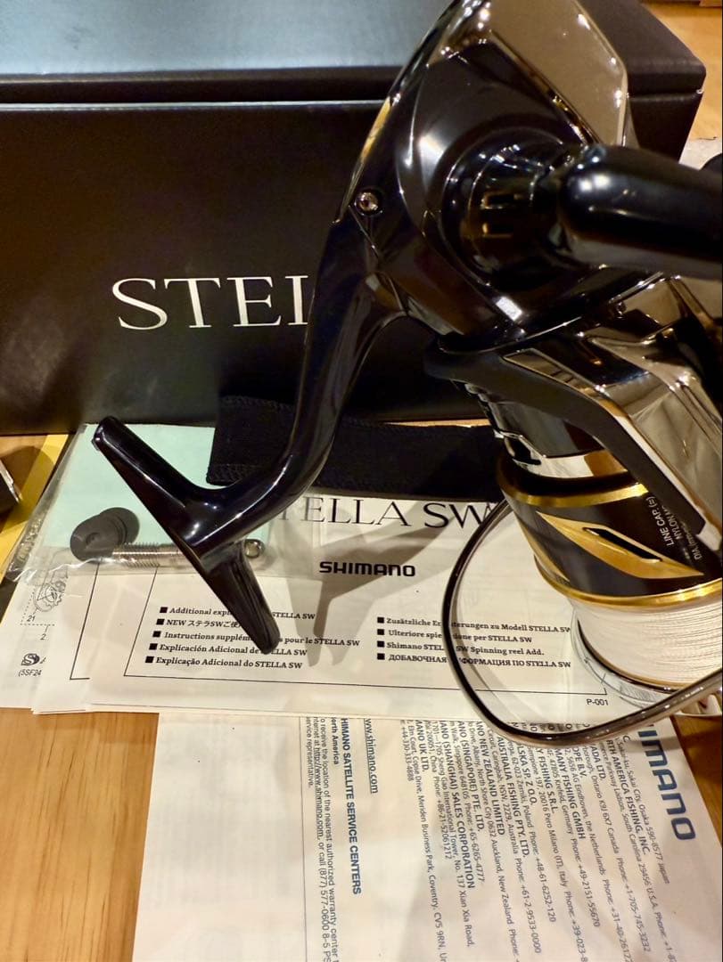 19 STELLA SW 14000XG 使用3回 シマノ ステラ