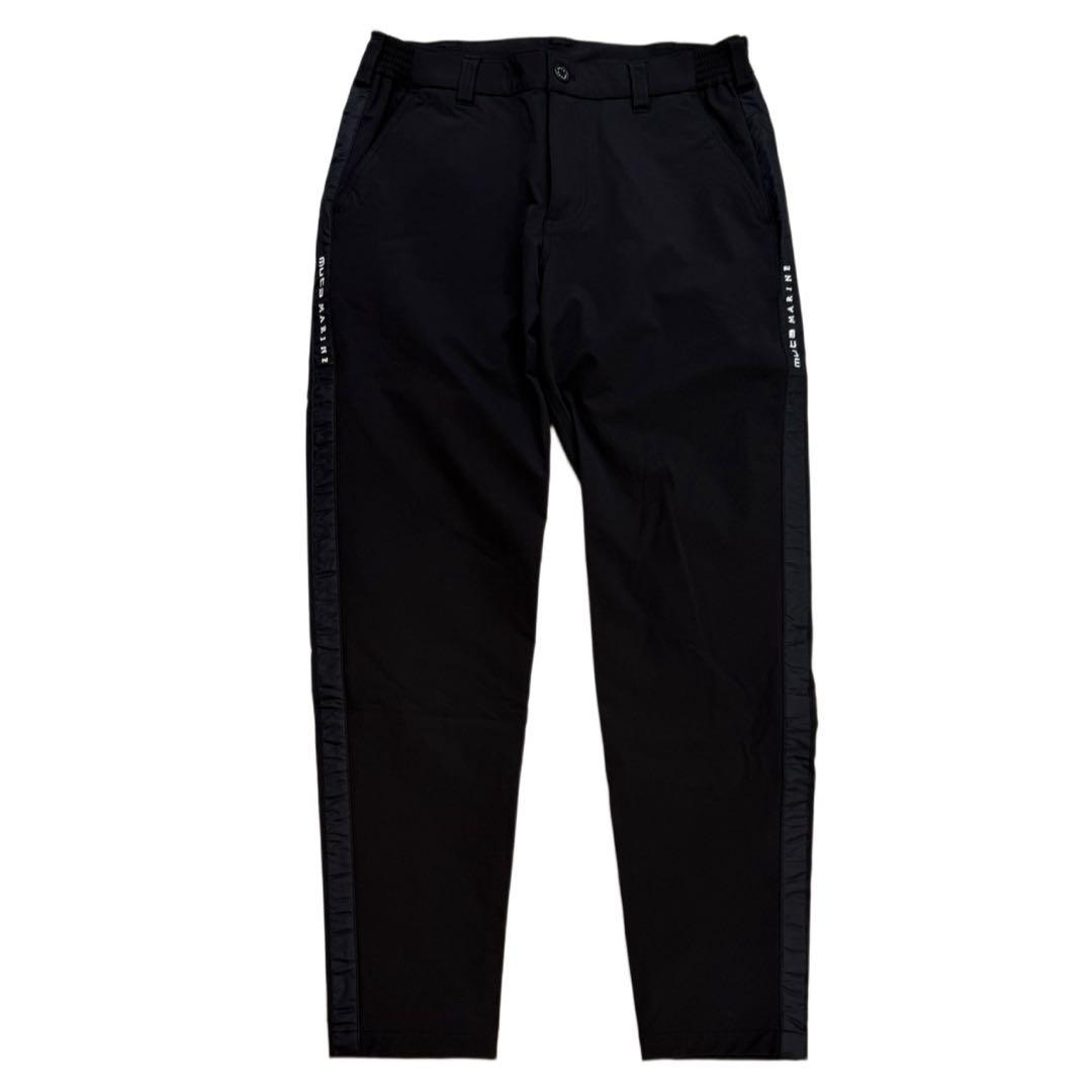 【新品】ムータマリン　ロングパンツ　黒　メンズ　Mサイズ