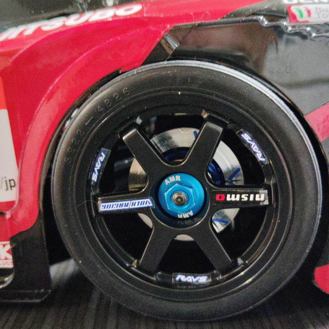 タミヤ 1/10 モチュール GTR 完成済みボディ　タイヤホイール付き