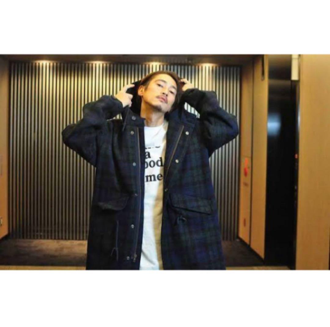 ジャケット・アウター SUPREME Harris Tweed wool fishtail parka