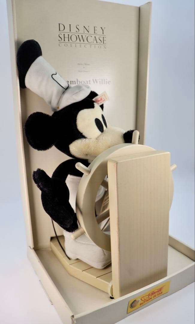 Steamboat Willie ミッキーマウス STEIFFぬいぐるみ