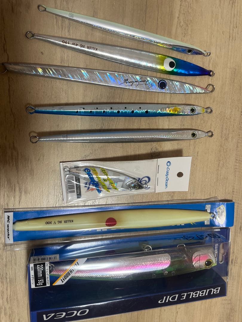 ジグ、プラグセット