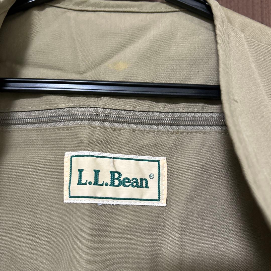 【ヴィンテージ】80s L.L.Bean ベージュ フィッシングドアベスト　古着