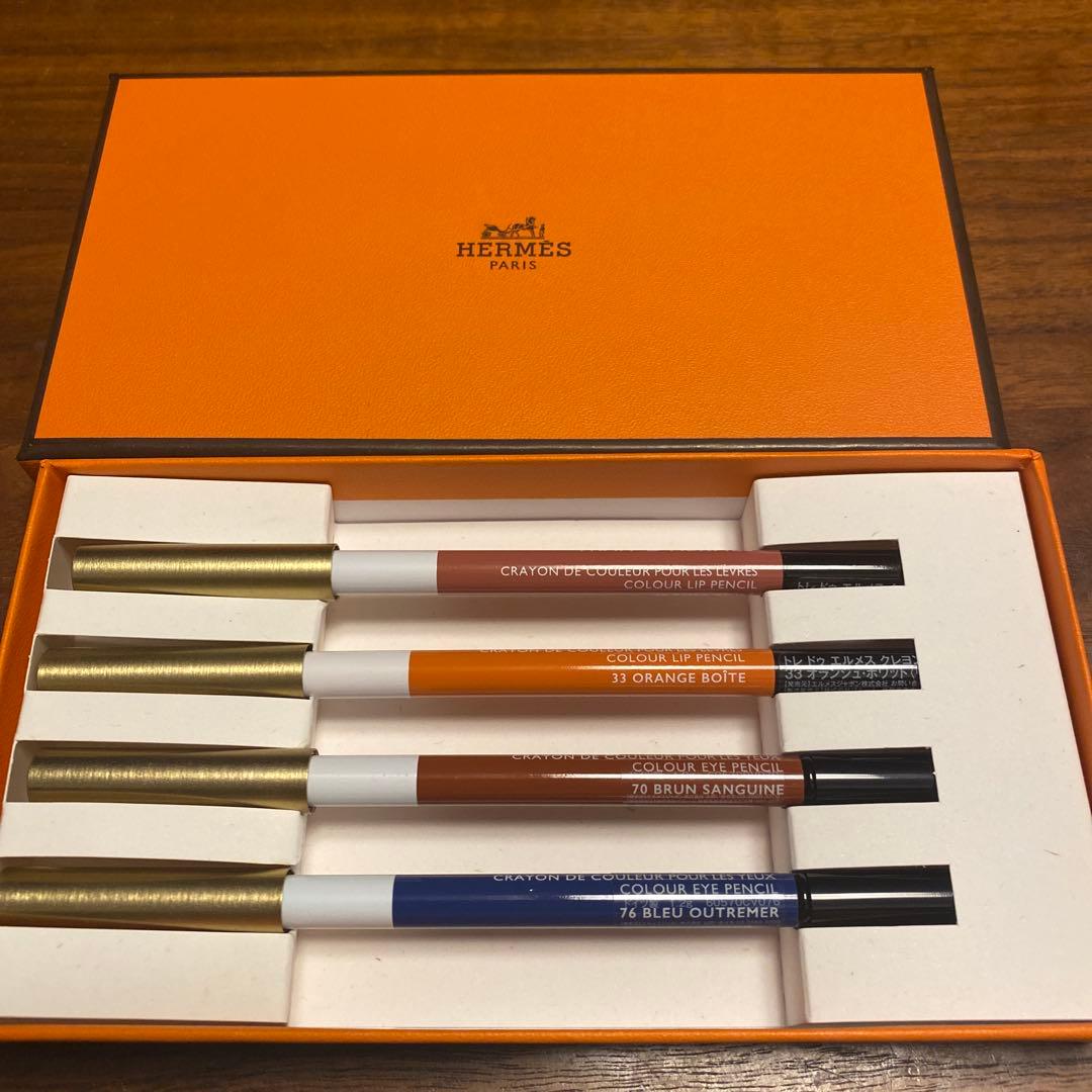 ◼️新品◼️HERMÈS ノアール アイペンシル 4本セット