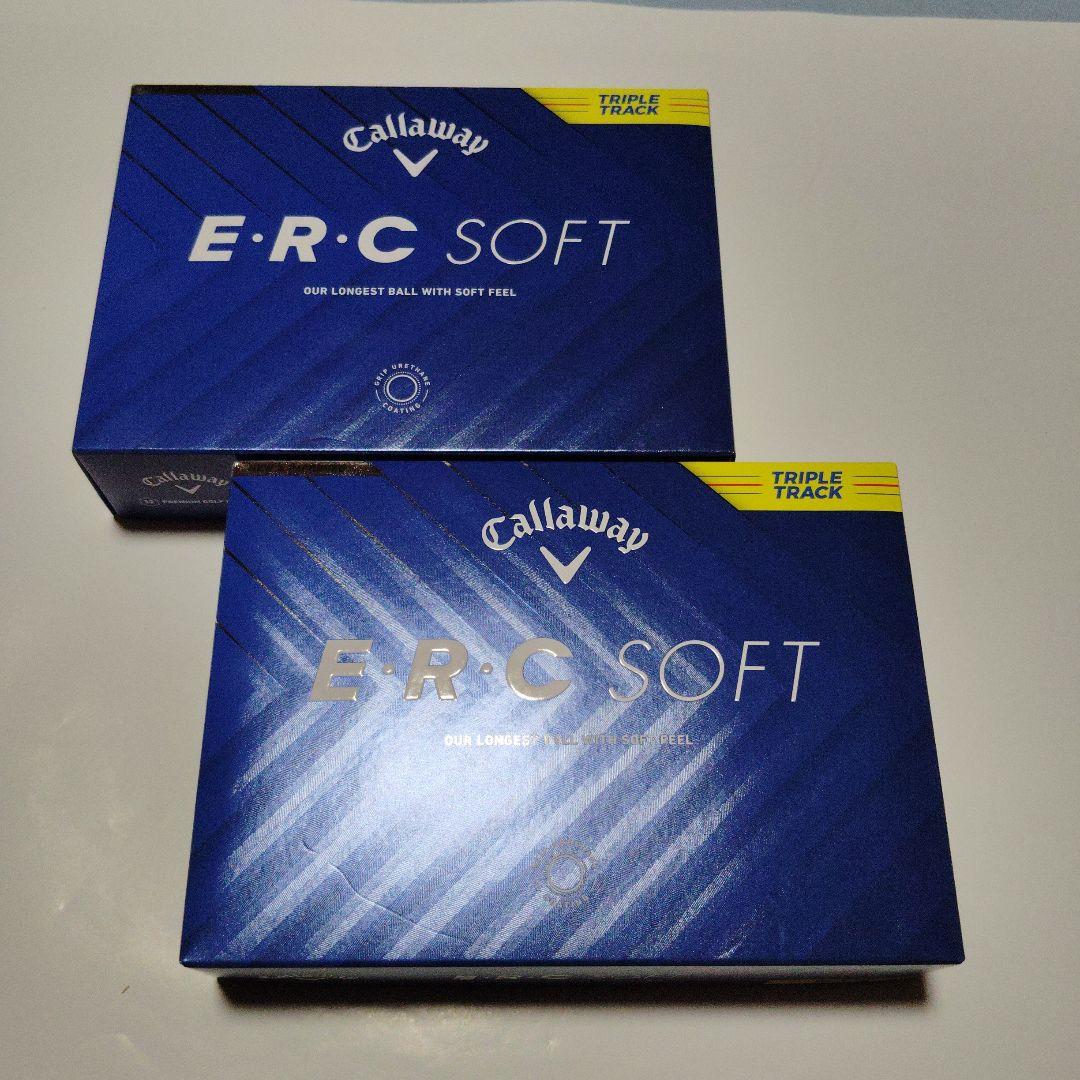 キャロウェイERCソフトボールトリプルトラックイエロー2ダース2025年モデル