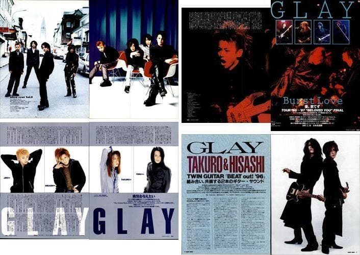 GLAY 雑誌 切り抜き 520P デビュー～TERU HISASHI JIRO