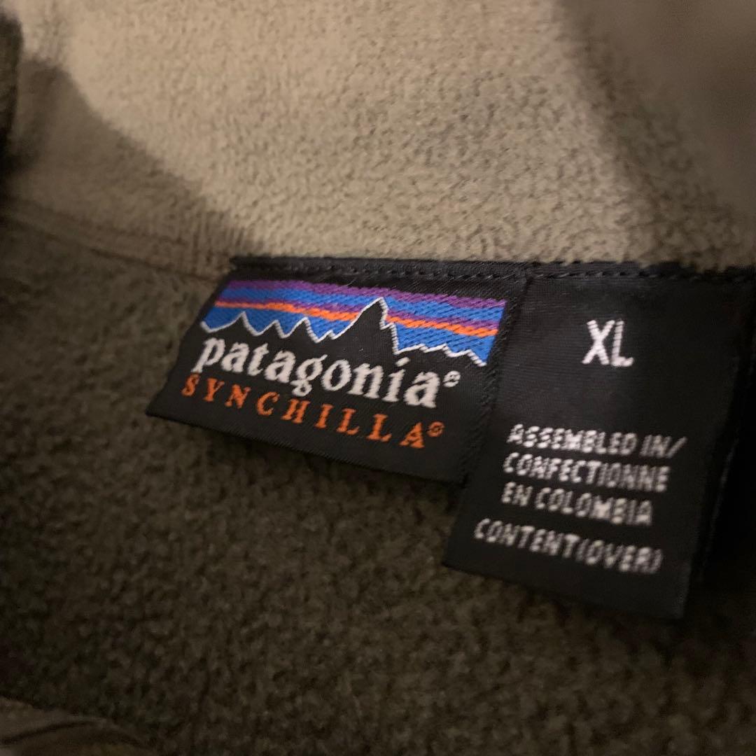 patagonia シンチラ ベスト カーキ XL パタゴニア mars ベスト