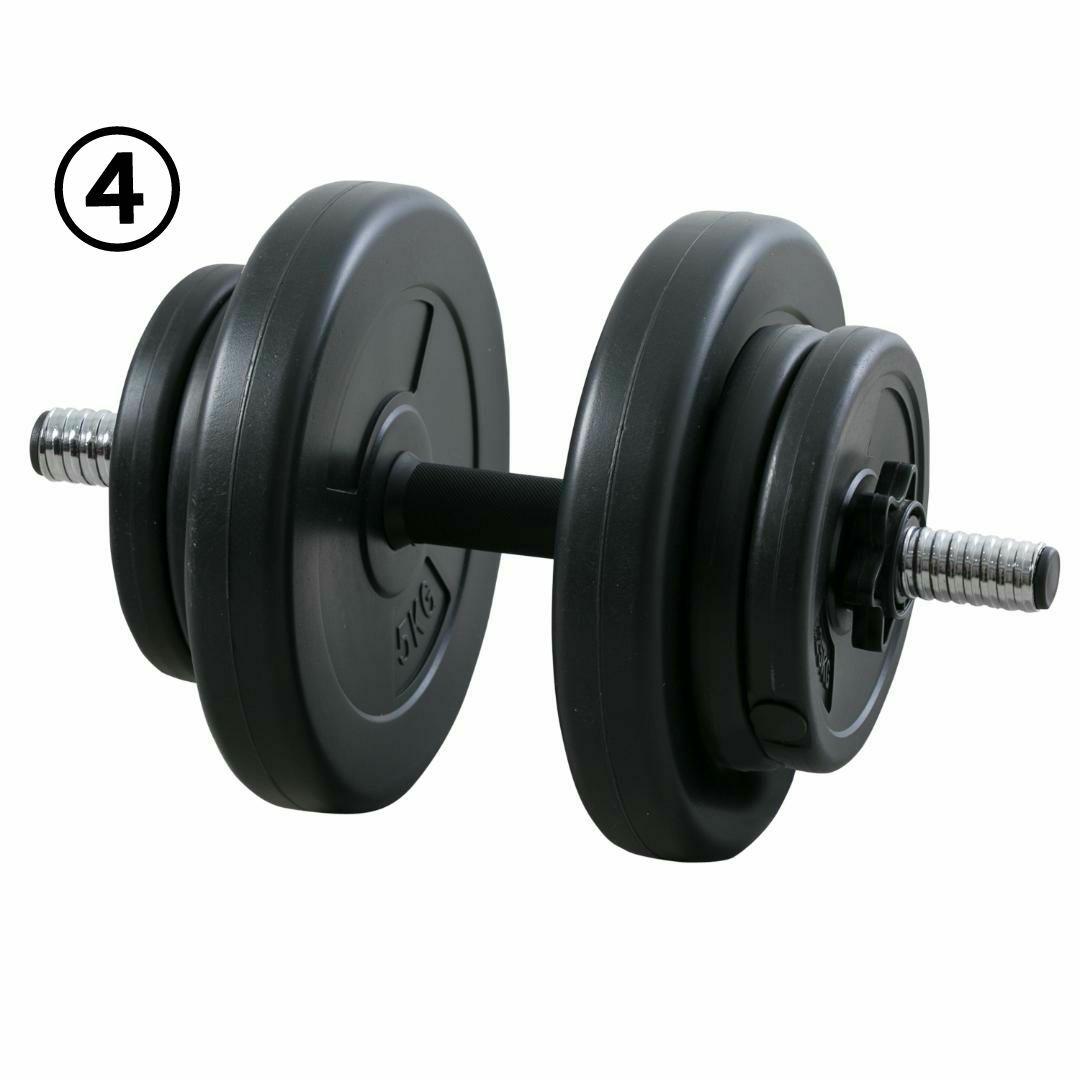 バーベル/ダンベル　ラックとフラットベンチセット