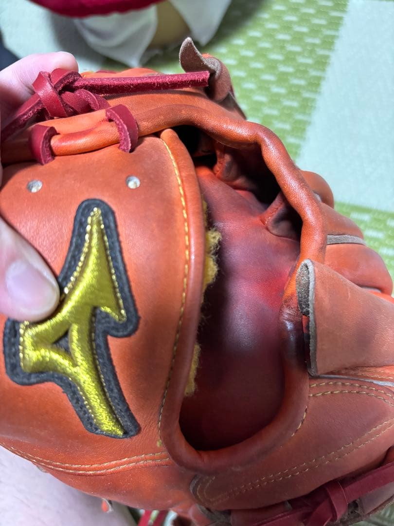 ミズノプロ 硬式投手用 逆巻き