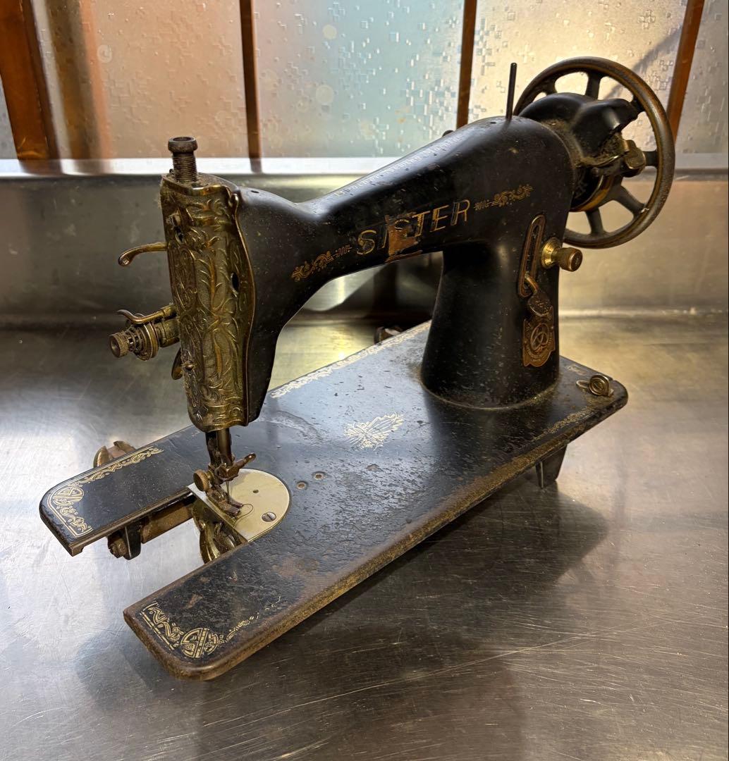 BROTHER ミシン アンティーク オブジェ ジャンク レア 本体のみ