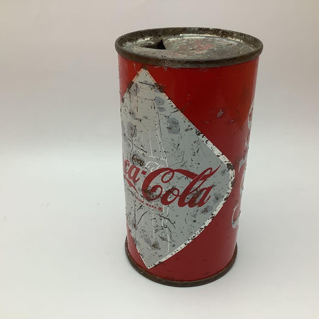 超希少 コカ・コーラ 1960年代 初代 ダイヤ缶 当時物 Coca Cola