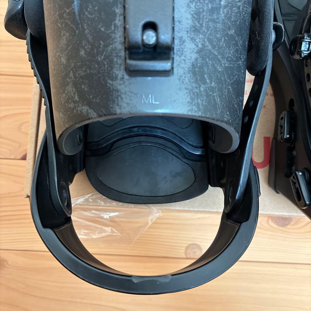 22-23 FLUX CV Mサイズ スノーボードビンディング ブラック