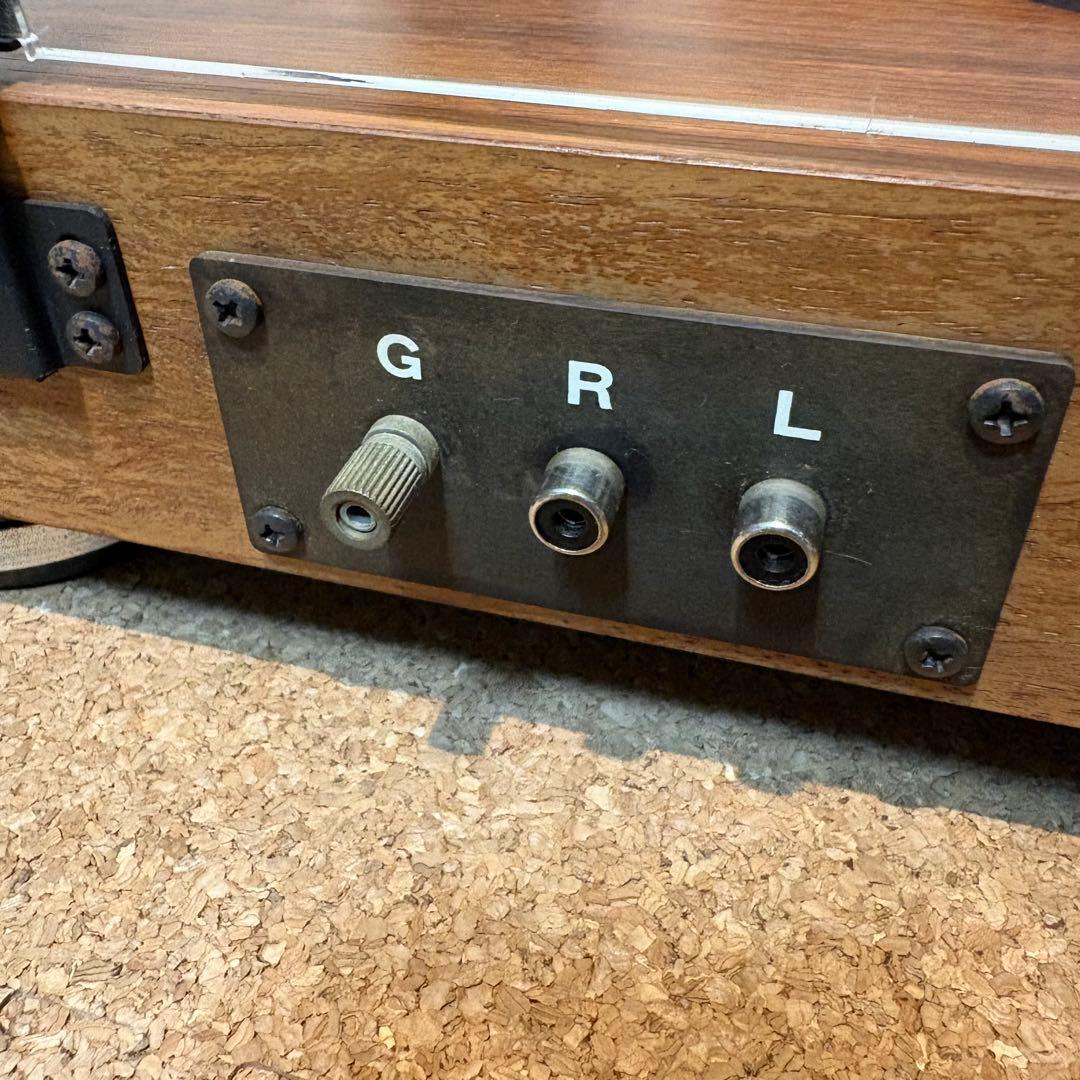 【現状品】MICRO DD-8 ターンテーブル マイクロ 通電再生OK！