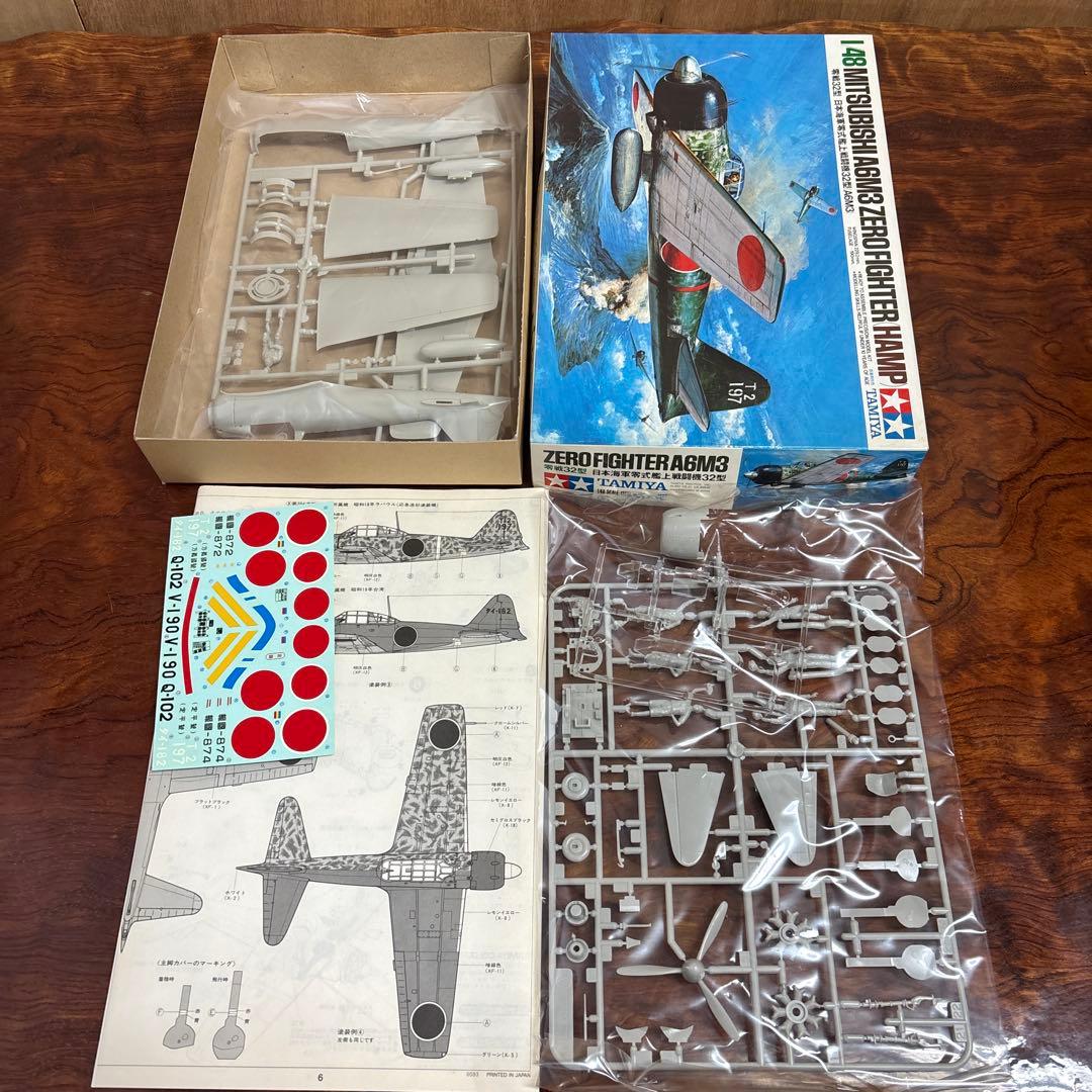 Tamiya 1/48 零戦モデルキットセット 0127o131