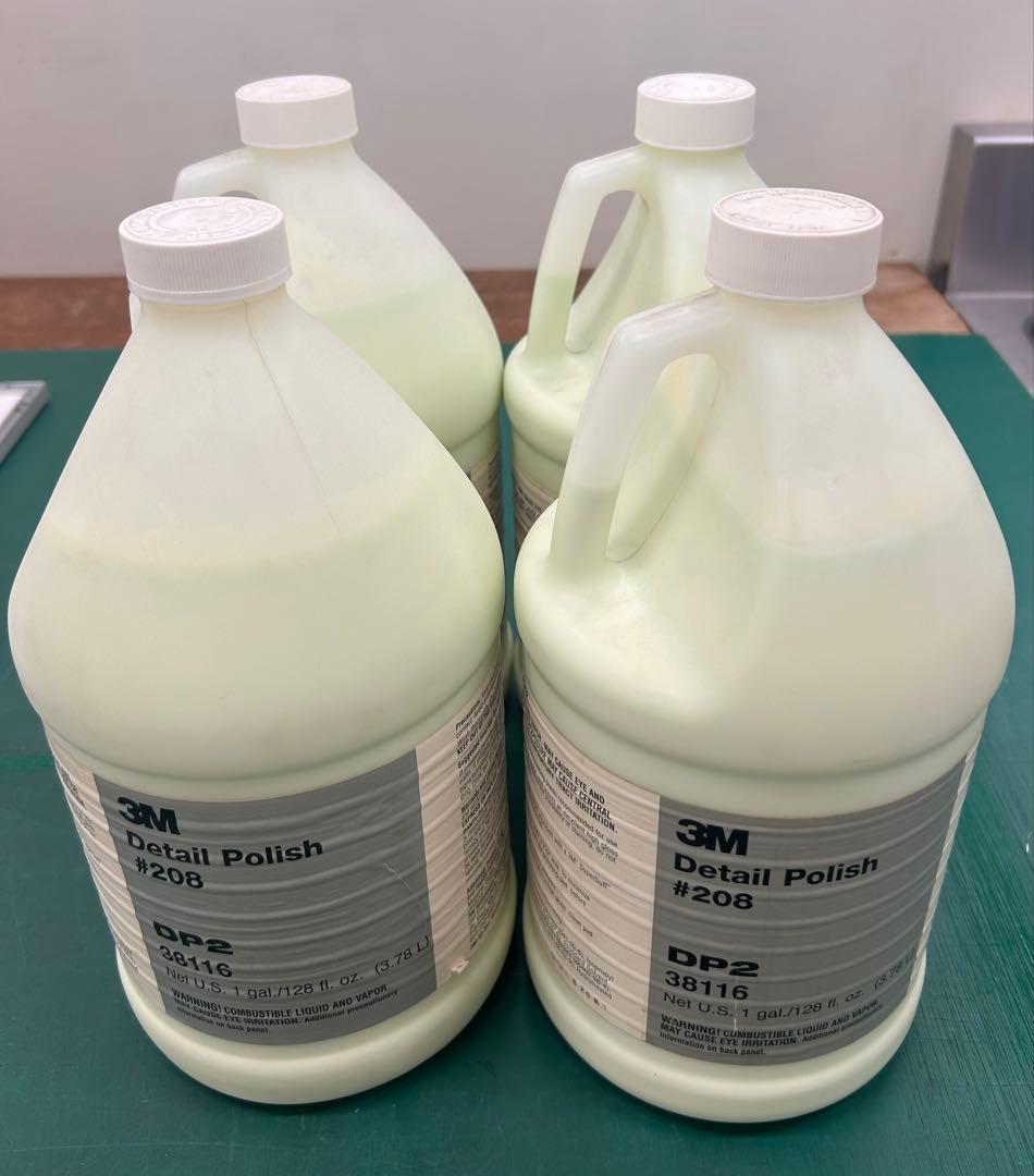 3M DetailPolish #208 DP2 3.78L 4本 コンパウンド