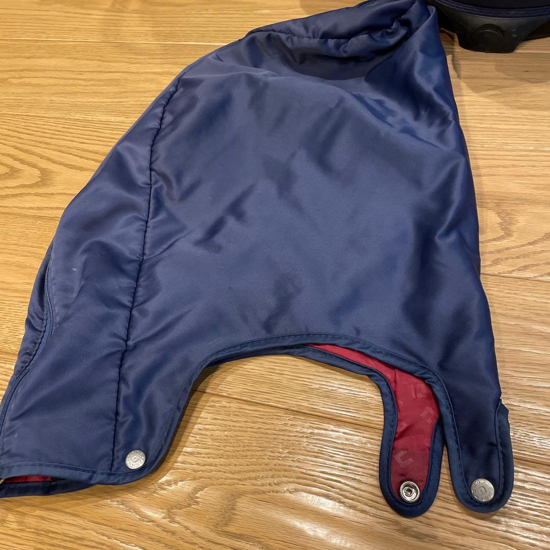 オノフ　ネイビー ナイロン キャディバッグ