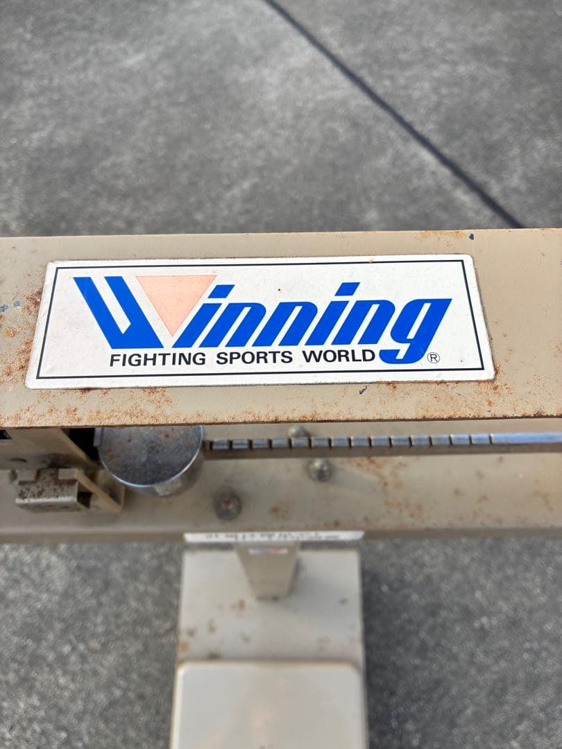 Winning 体重計 最大100kg 2013年設置　台はかり　ボクシング