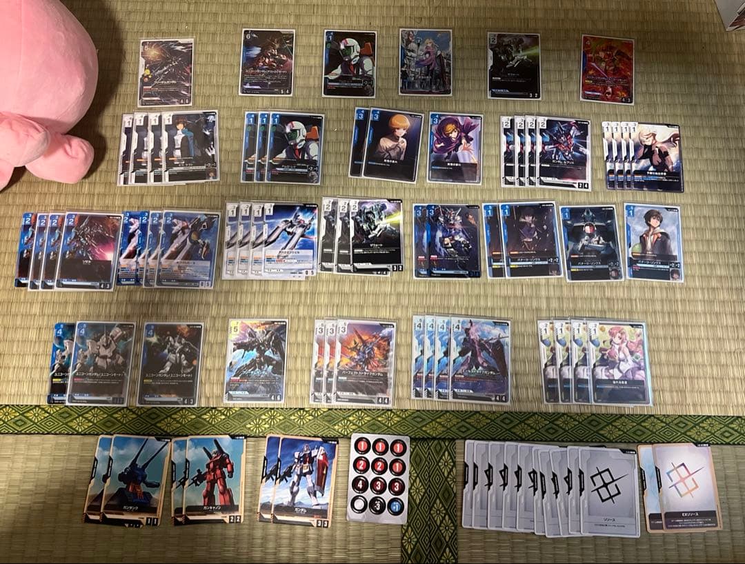 青白ユニコーン フリーダム　優勝デッキ ガンダムカードゲーム