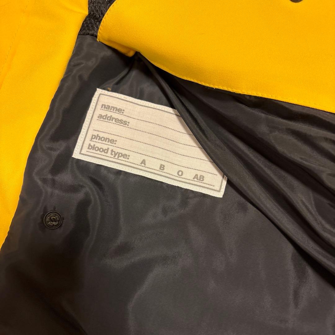 Phenix ジュニア150 スキーウェア イエロー/ネイビーPFAG20T00