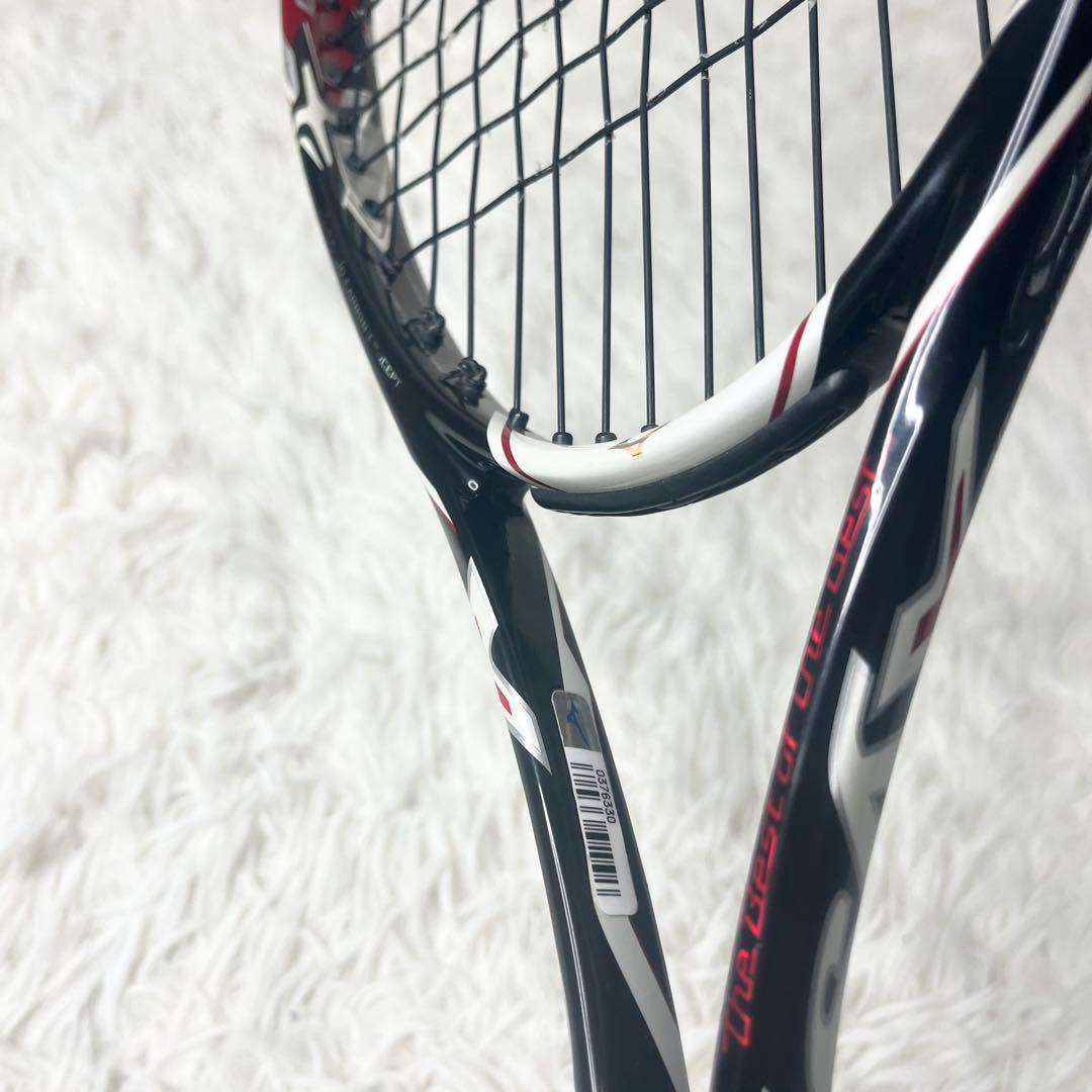 【美品】ミズノ XYST TT 0U ソフトテニス ラケット MIZUNO 前衛