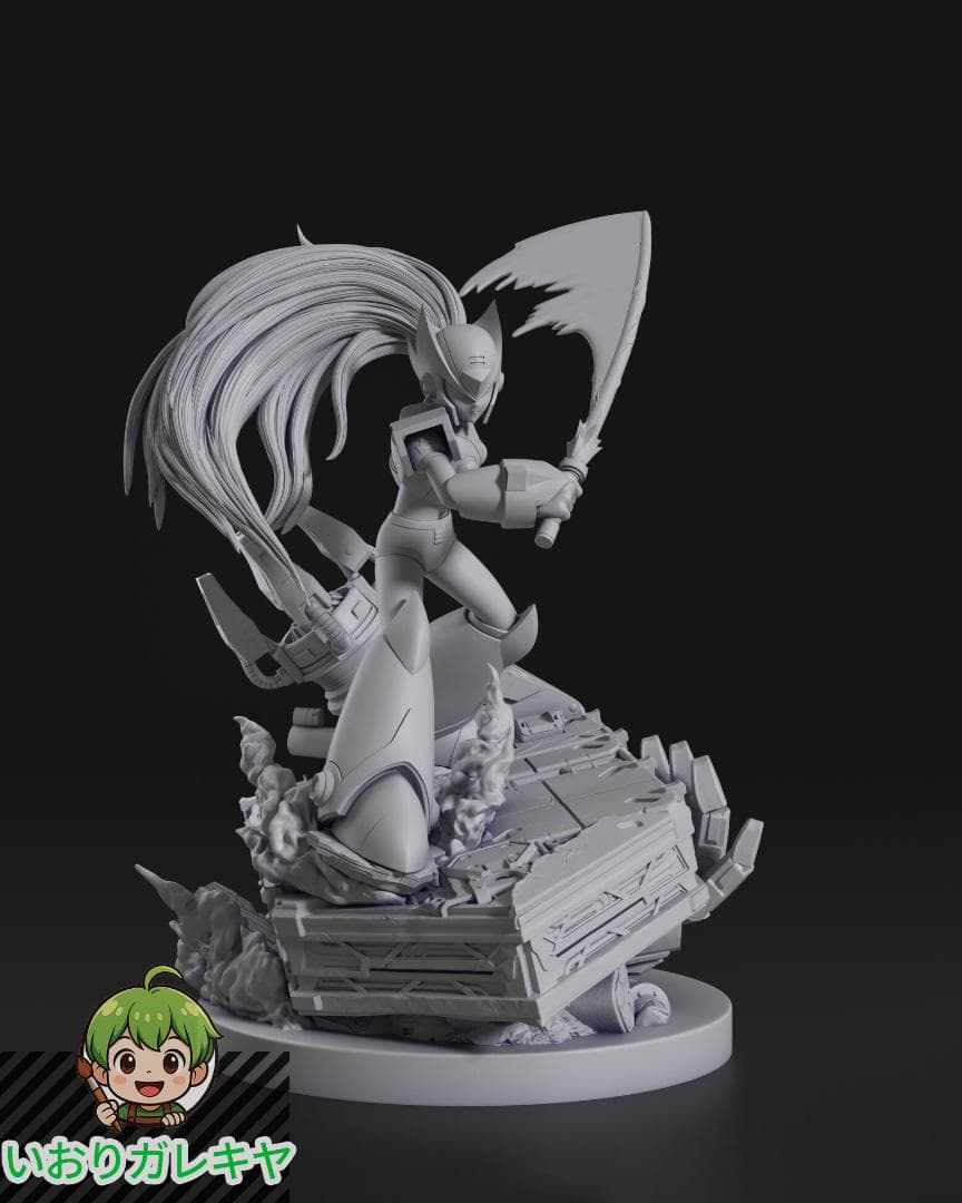 1/10　未塗装 未組立　フィギュア　ガレージキット　Zero