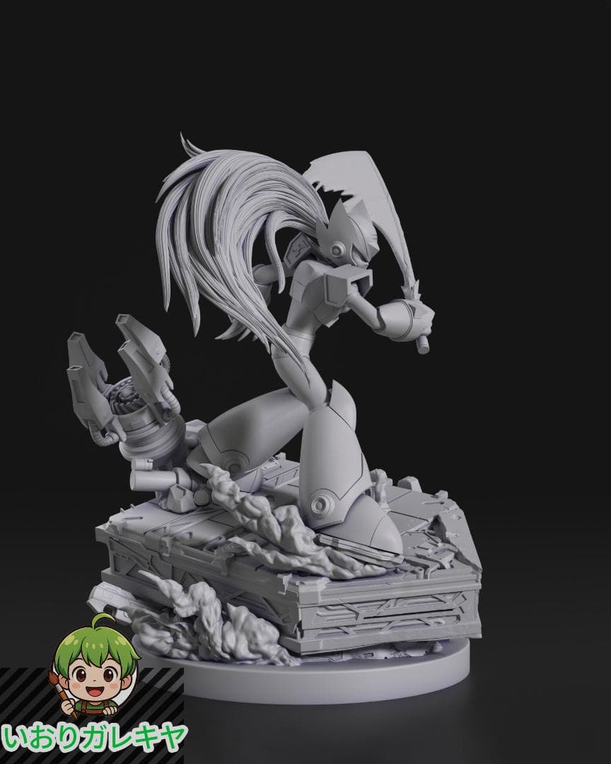 1/10　未塗装 未組立　フィギュア　ガレージキット　Zero