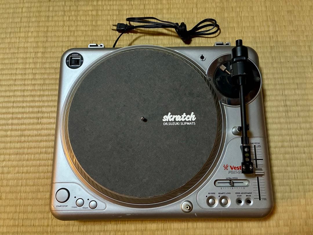 Vestax PDX-2000 ORTOFON OM Qbert 動作良好