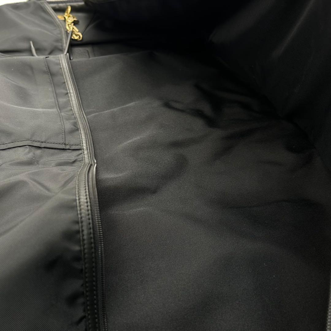 希少◎　コーチ　ガーメントバッグ　スーツケース　スーツカバー　レザー　黒　大容量