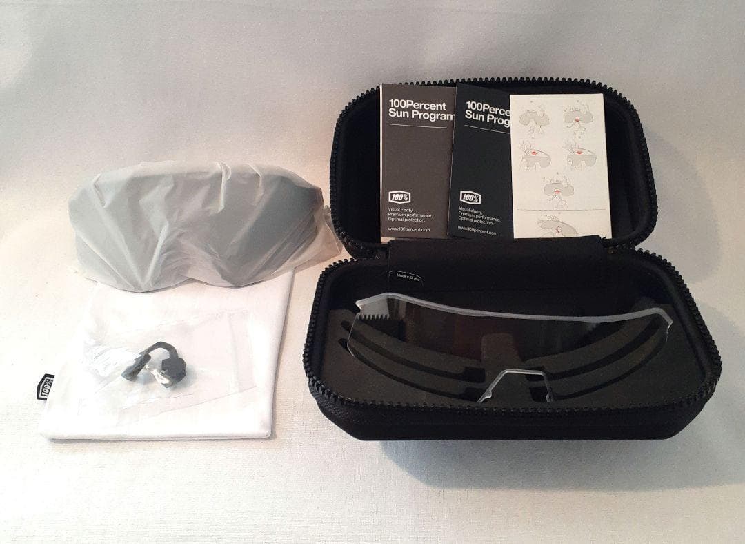 新モデル 100% S3 マットグロスブラック ワンハンドレッド