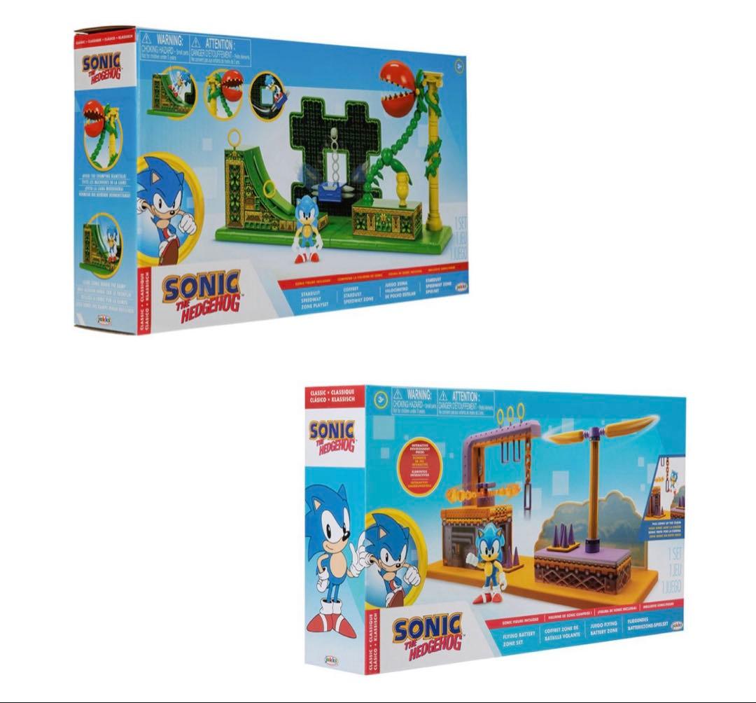 ソニック ジオラマフィギュアセット 2つのセット