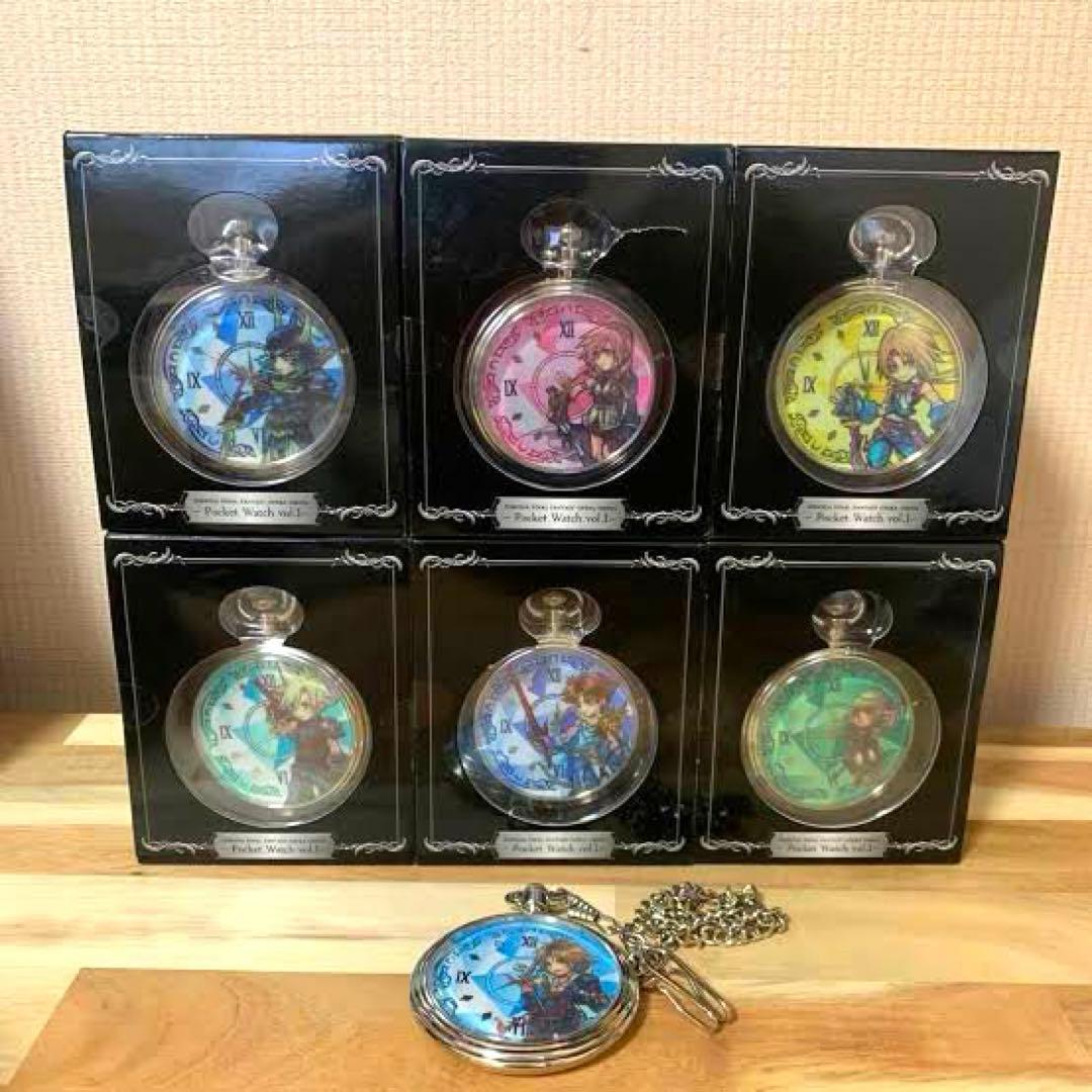 ディシディア FF オペラオムニア 懐中時計 vol.1 ウォーリアオブライト