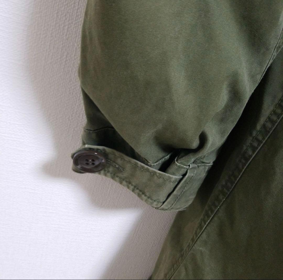 フレッドペリー モッズコート フーテッド ジャケット ライナーつき カーキ