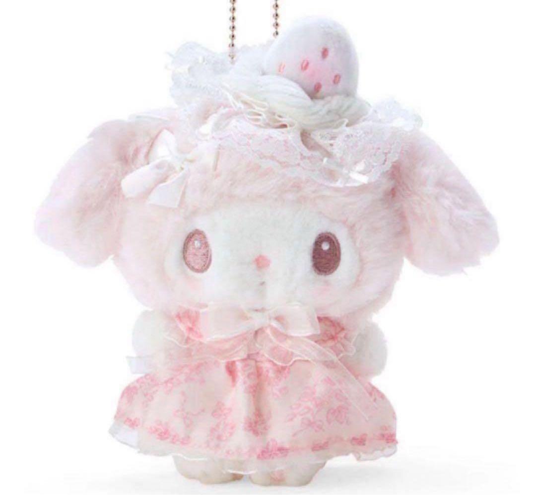 本日限定値下げ！【新品】マイメロ 白いちごのティータイム マスコット 2024年