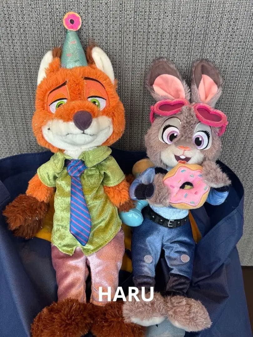 ディズニーストア　ニック　ジュディ　ぬいぐるみ　10周年　10th