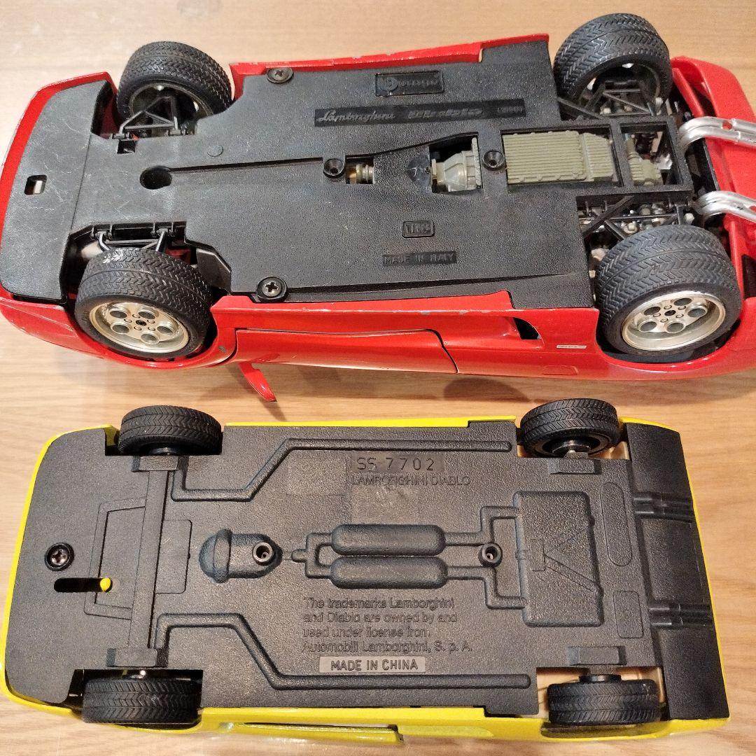 ミニカーセット　1/18が1台　1/24が3台