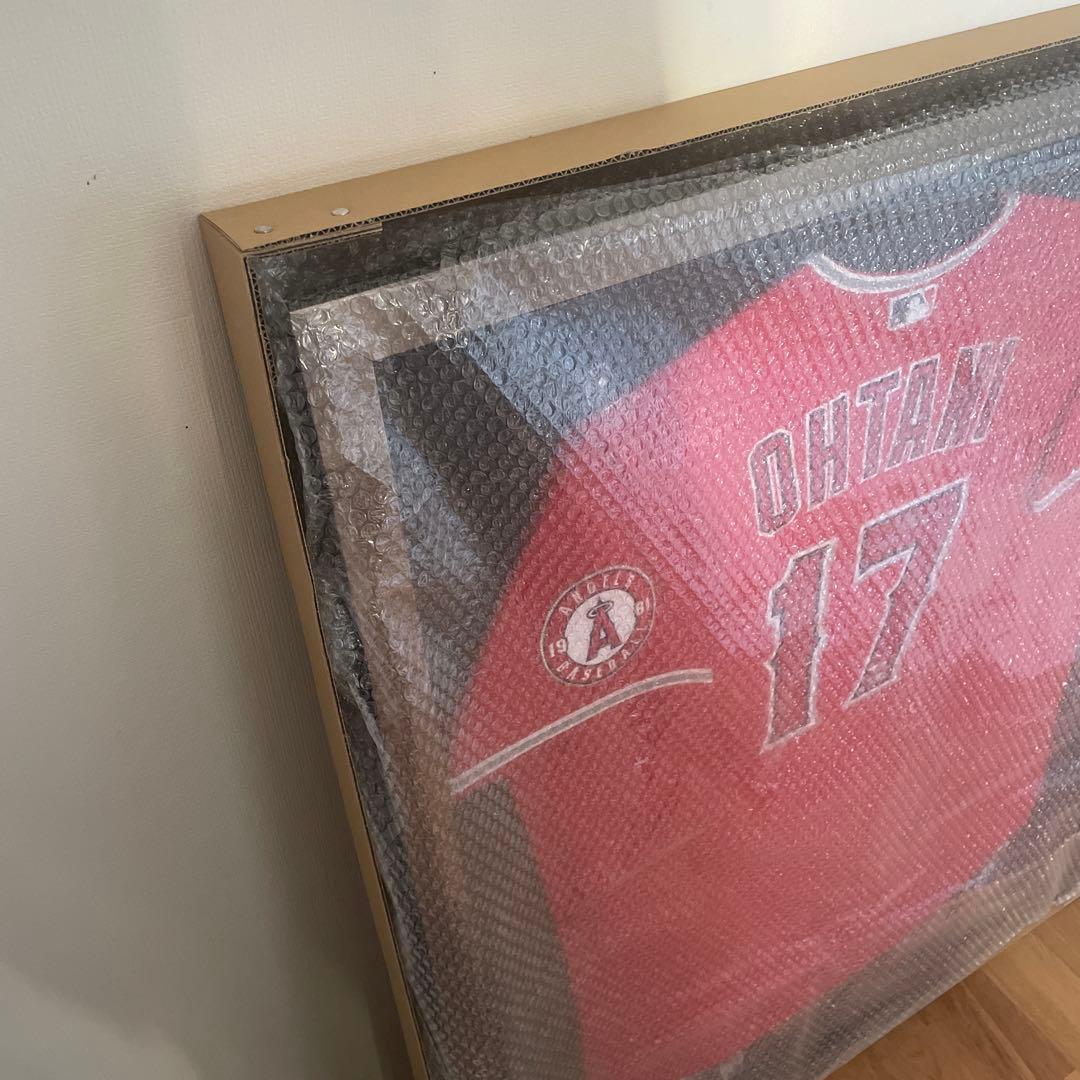 大谷翔平　額装入り直筆サイン入りオーセンティックユニフォーム　ファナティクス社