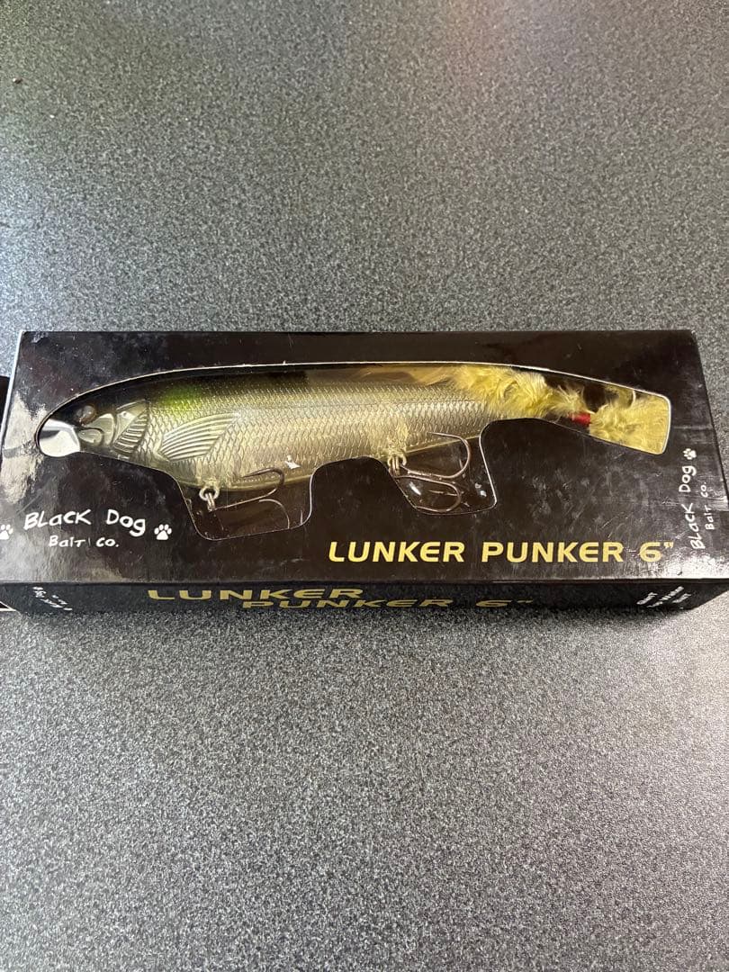 ブラックドックベイツ　ランカーパンカー6インチ　未使用