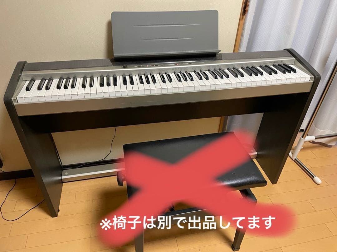 ①Casio Privia PX-120エレクトーン 電子ピアノ 中古(椅子別)