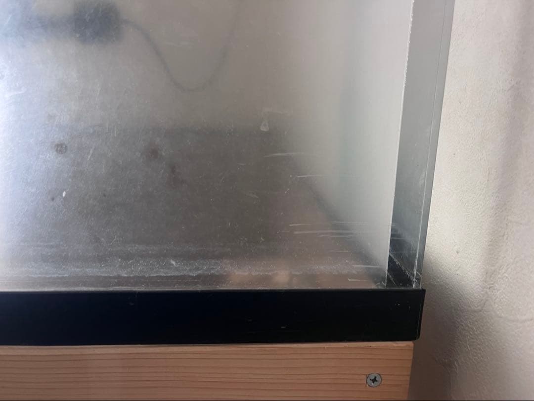 大型アクリル水槽 横幅200cm縦75 奥行100 自宅まで引取り可能な方限定