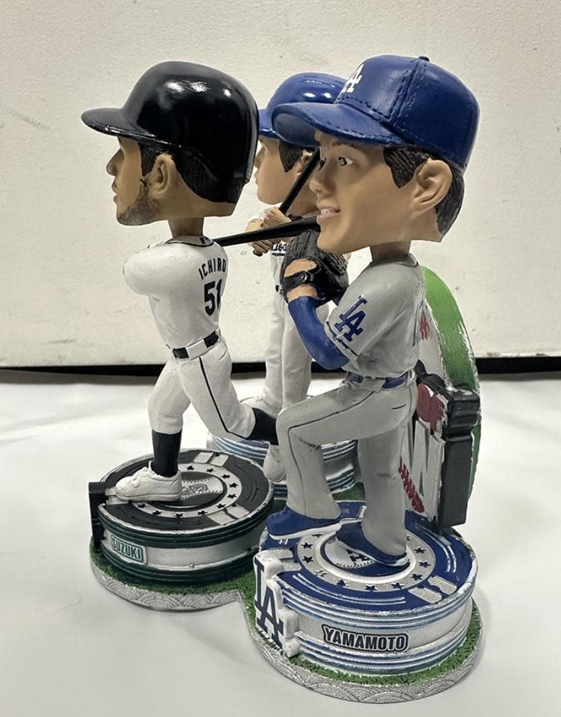 【世界限定224体】 大谷翔平 山本由伸 イチロー ボブルヘッド 稀少ナンバー