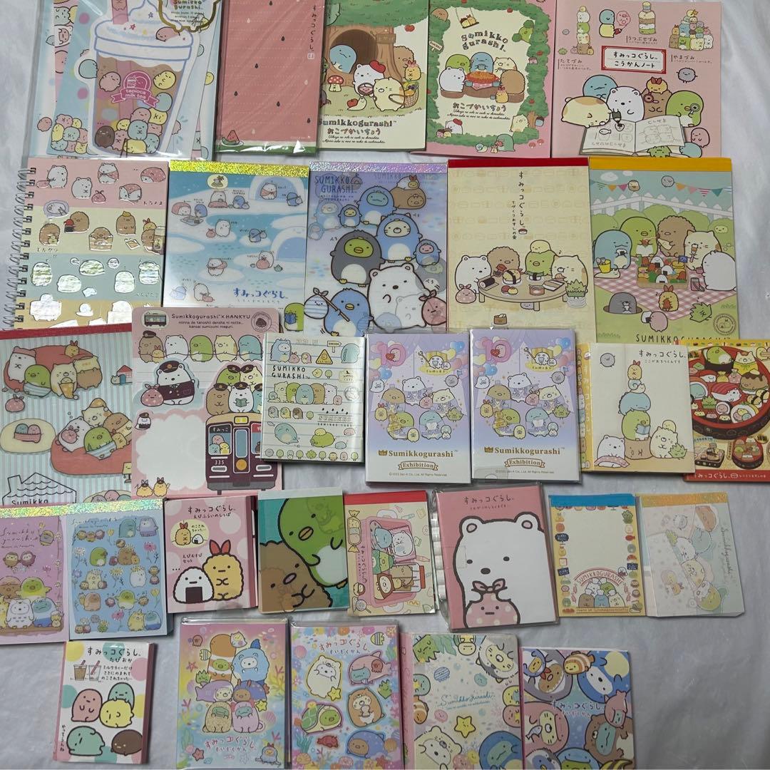 平成　レトロ　ファンシー　サンエックス　すみっコぐらし　メモ帳　おまとめ売り