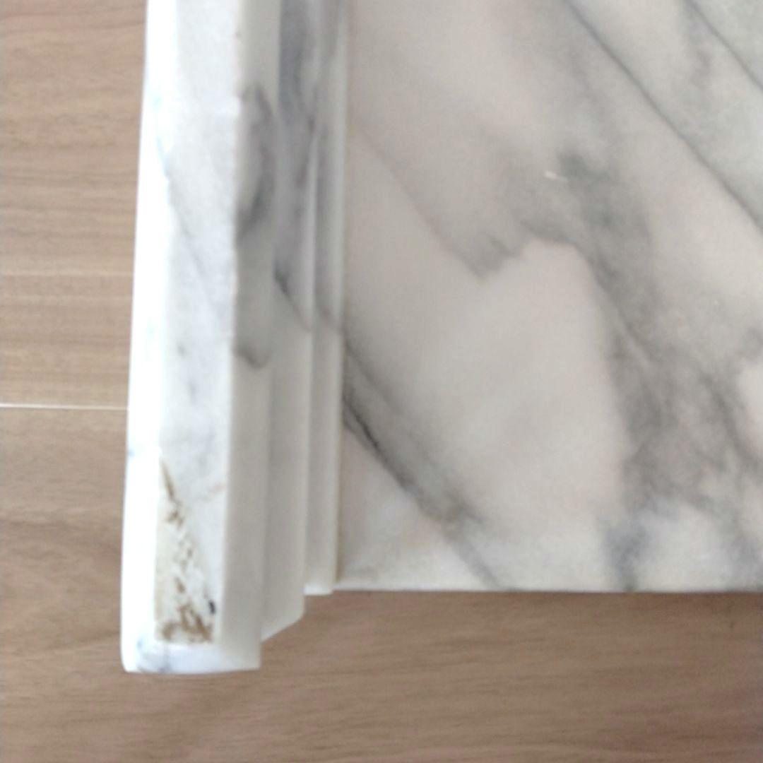 【イタリア製天然大理石】アンティーク花台