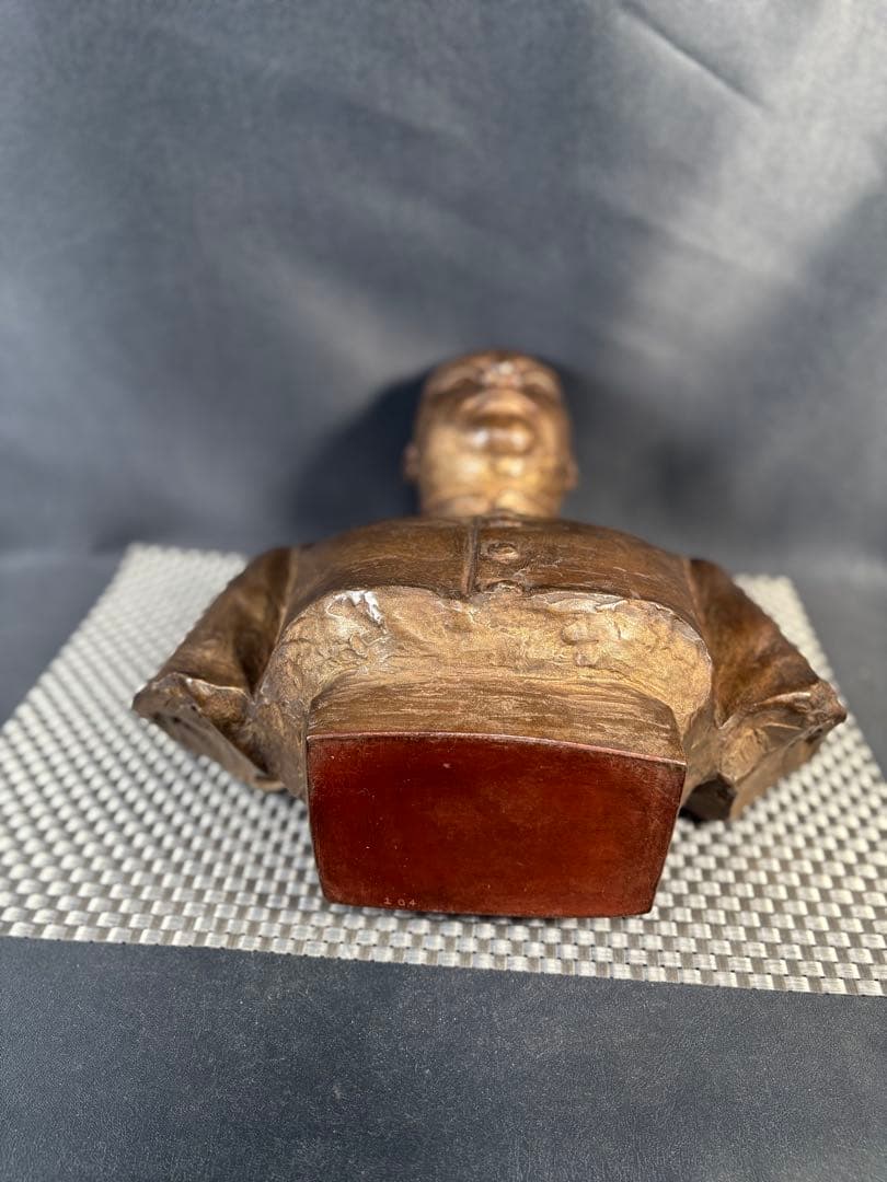 C038 ブロンズ像　西郷隆盛　敬天愛人