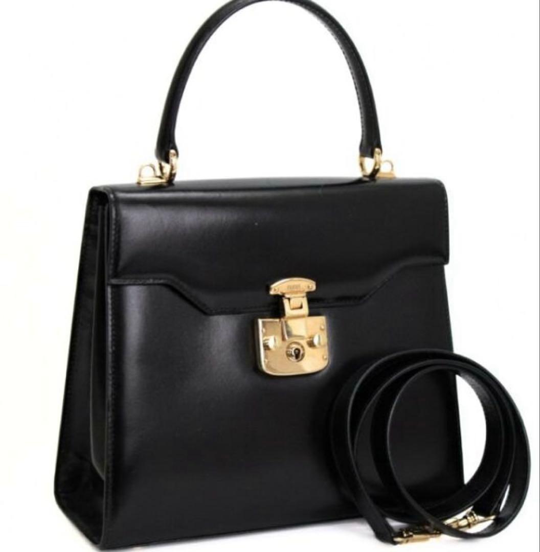 最終値下げ　GUCCI レディロック スモール 2WAYハンドバッグ