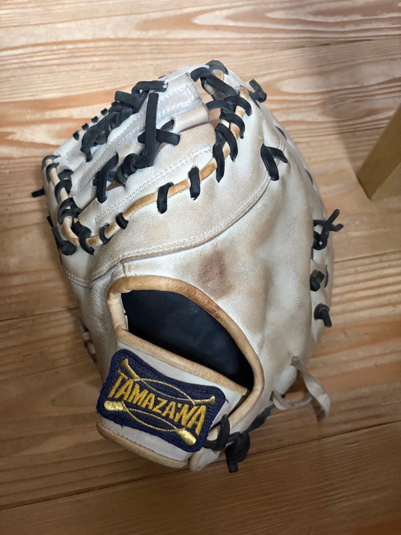タマザワ 軟式グローブ アイボリー