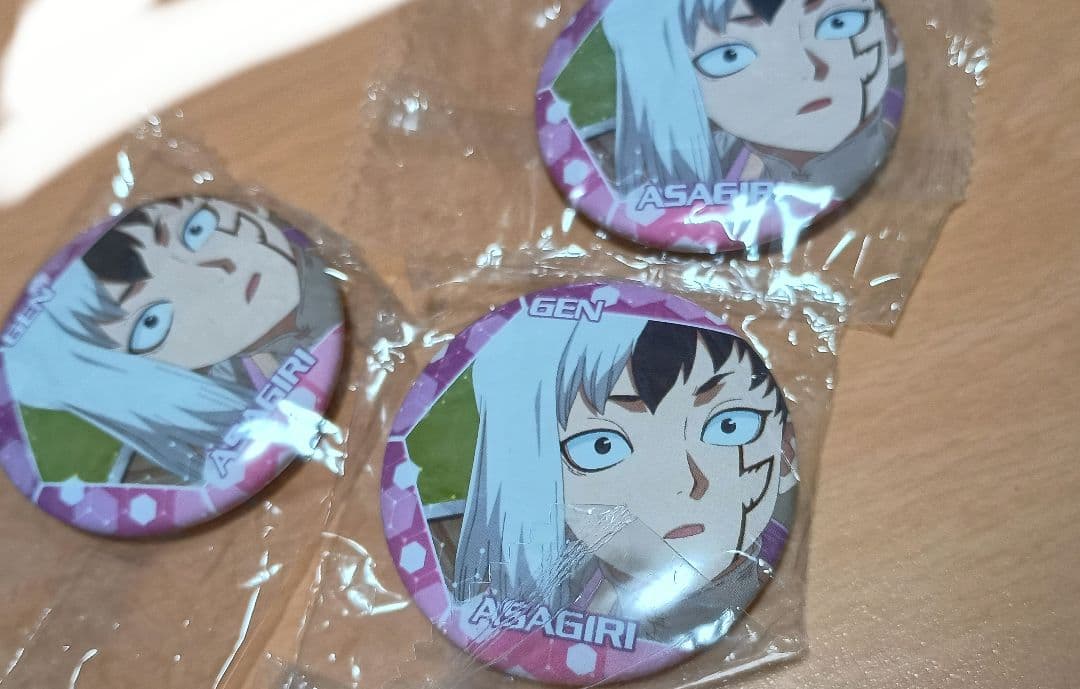 あさぎりゲン　DMMスクラッチ　缶バッジ　等身39個 SD1個　Dr.STONE